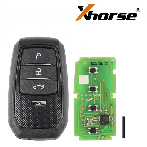 [新着] Xhorse XSTO01EN Toyota XM38 Smart Key 4D 8A 4A All in One with Key Shell Supports Rewrite