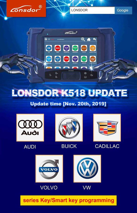 lonsdor k518ise software update