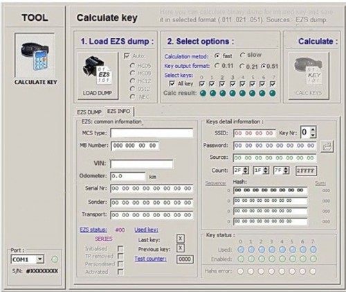 Key Generator from EIS Calculator Service One Token for MB Dump