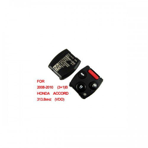 Remote 3+1 button 313.8MHZ VDO (2008-2010) for Honda Accord