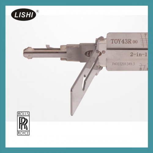 Lishi TOY43 2-in-1 Pick and Decoder (8 pin )[製造停止になり、商品番号SL74を選ぶ]