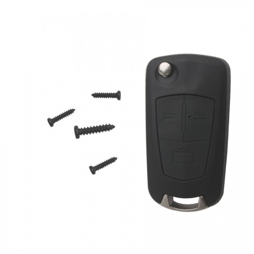 Modified filp remote key shell 3 button (HU100A) for Opel 5pcs/lot