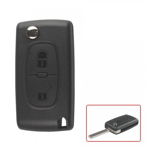 Remote Key 2 Button Mhz 433 VA2 2B( without groove) for Citroen「製造停止」