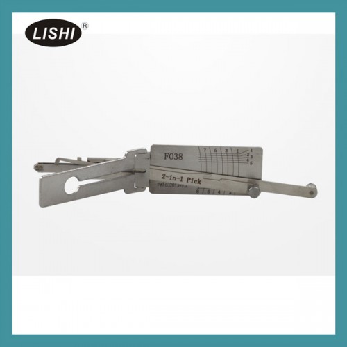 LISHI FO38 2-in-1 Auto Pick and Decoder for Ford/Lincoln LISHI ピック開錠ツール 【送料無料】