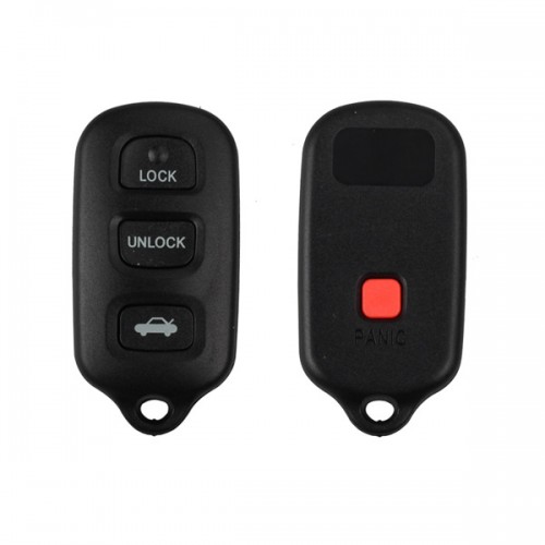 Remote key shell 3+1 button for Toyota 5pcs/lot