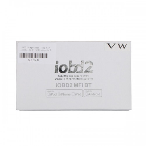 iOBD2 Diagnostic Tool for Android and IOS for VW AUDI/SKODA/SEAT By Bluetooth