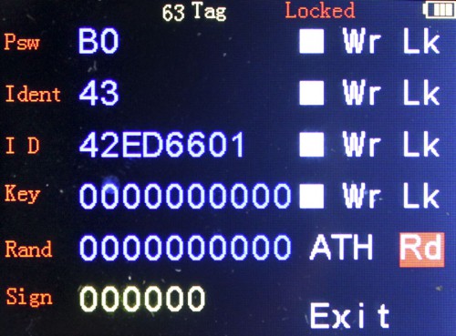 手持ち型 Car Key Copy自動車キープログラマー 4D/46/48 Chips対応 Handy Baby V9.0.2 [ユニットの色がランダムに発送]