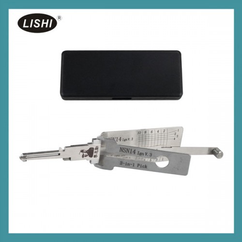 LISHI Nissan NSN14(Ign) 2-in-1 Auto Pick and Decoder