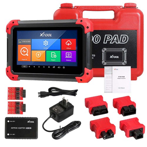 XTOOL X100 PAD X-100パッドタブレットキープログラマ VCI付き Oil Reset and Odometer Correction対応 2年間無料アップデート