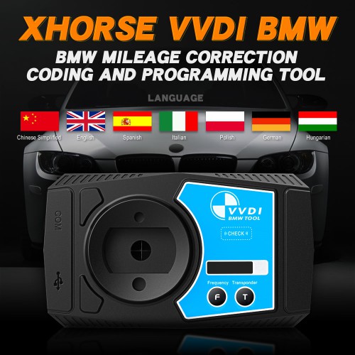 Xhorse VVDI BMW Mileage Correction Coding and Programming Tool マイレージコレクション コーディング プログラミングツール