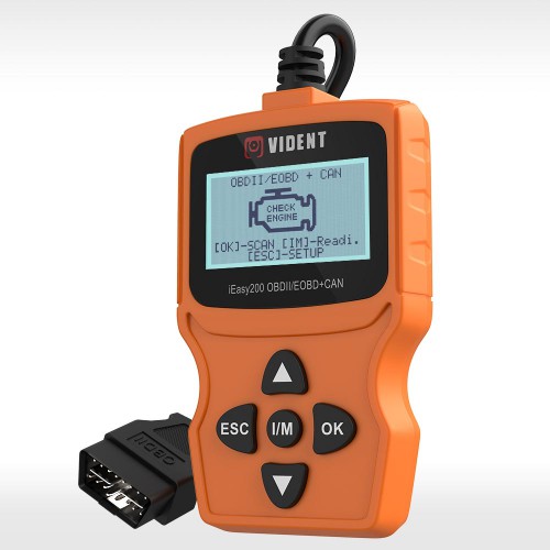 VIDENT iEasy200 OBDII EOBD CAN Code Reader for Vehicle Checking Engine Light Car Diagnostic Scan Tool