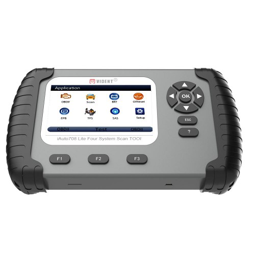 Vident iAuto708 Lite Professional Four System Scan Tool OBDII Scanner Car Diagnostic Tool日本語対応