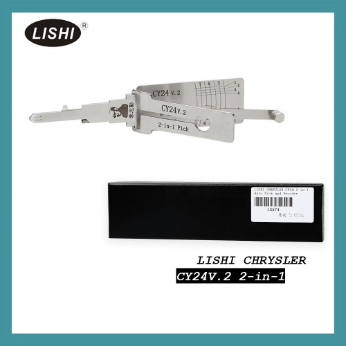 LISHI 正規品LISHI CY24 V.2 2-in-1 Auto Pick and Decoder for CHRYSLER