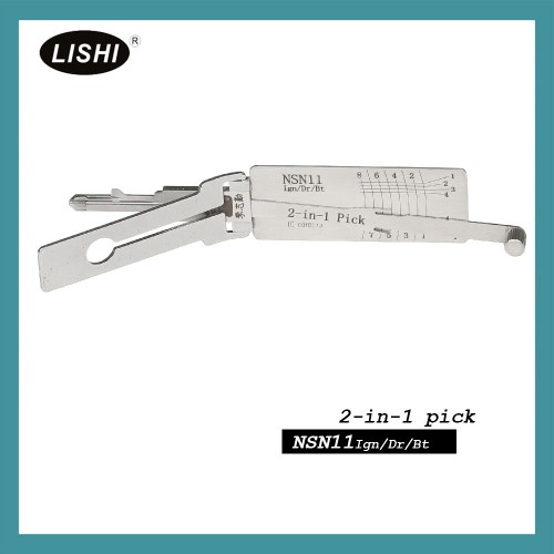 LISHI ピック日産　LISHI NSN11 2-in-1 Auto Pick and Decoder for Nissan