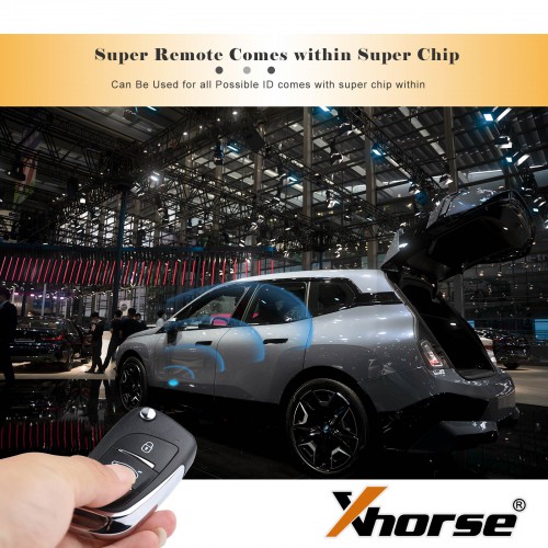 Xhorse XEDS01EN Super Remote with Super Chip VVDI DS Type XEDS01EN 3 Buttons with Super Chip Transponder 5pcs/lot