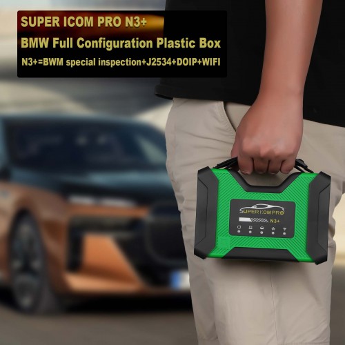 2023 Super ICOM PRO N3+ BMW Full Configuration Plastic Box Supports DoIP J2534