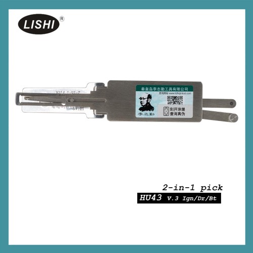 LISHI HU43 2-in-1 Auto Pick and Decoder for Opel