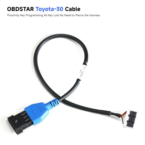 OBDSTAR Toyota-30 Cable Proximity Key Programming All Key Lost No Need to Pierce the Cable