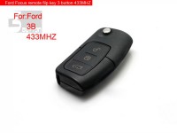 Remote filp key 3 button 433MHZ for Focus HU101