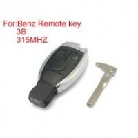 3 Buttons 315mhz Waterproof Remote key for Mercedes Benz