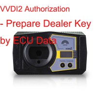 Dealer Key by Ecu Data-VVDI2 Authorization/ VAG COPY Transponder by OBDII