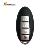 XHORSE XSNIS2EN N.I.S Style 4 Button 5pcs/lot for VVDI Key Tool - Nissan Style