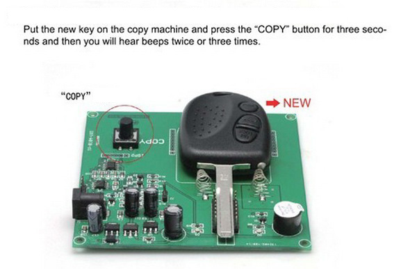 Chevrolet Remote Key Copy Machine 3