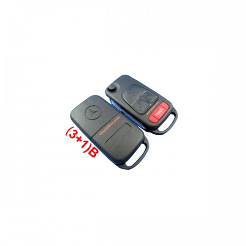 New Benz Remote Key Shell (3+1) button 5pcs