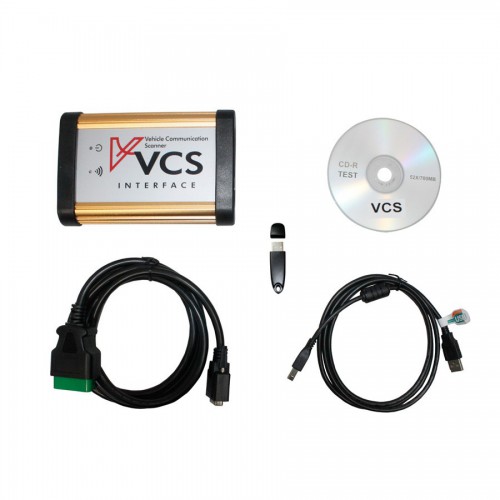 VCS Vehicle Communication Scanner Interface with Full adapter