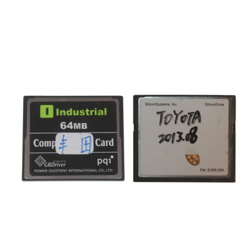 2016.3V 64MB TF Card for Toyota IT2 (for Toyota/Suzuki/Blank Card 選択可能)