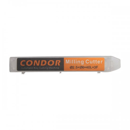 2.5mm Milling Cutter for IKEYCUTTER CONDOR XC-007 /mini condor Master Series Key Cutting Machine