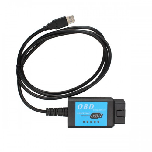 USB ELM327 V1.4 Plastic OBDII EOBD CANBUS Scanner