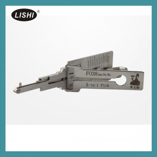 LISHI FO38 2-in-1 Auto Pick and Decoder for Ford/Lincoln LISHI ピック開錠ツール 【送料無料】