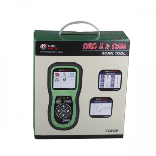Autoyantek YD509 OBDII EOBD CAN Auto Code Scanner Supports Multi-languages