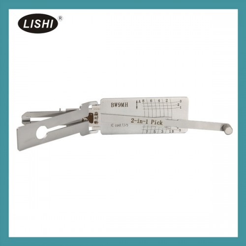 LISHI BW9MH 2 in  1 Auto Pick and Decoder for BMW Motorcycle Tool