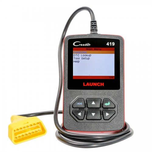 Launch CReader 419 DIY Scanner OBDII/EOBD Auto Diagnostic Scan Tool Code Reader Free Update Online