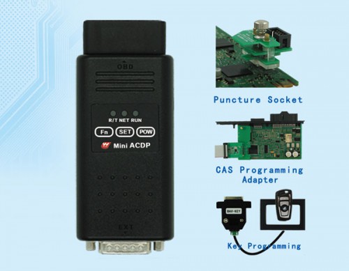 Yanhua Mini ACDP Key Programming Master 基本的のモジュール iOS Android Supports CAS3/CAS3+/CAS4/CAS4+/FEM/BDC/Read ISN by OBD
