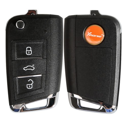 Xhorse XSMQB1EN MQB VW Smart Proximity Remote Key XSMQB1EN 3 Buttons for VVDI2 VVDI Key Tool 5pcs/lot