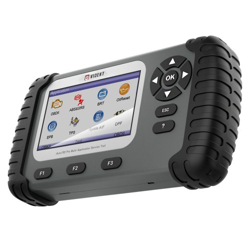 VIDENT iAuto 702Pro ABS SRS Scan Tool with Special Funtions IMMO DPF Odometer EPB Oil Light Reset TPS BRT Injector Coding[日本語表示可能]