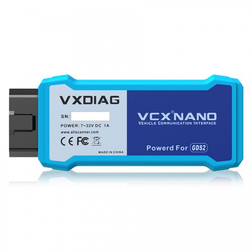 WIFIバージョンのVXDIAG VCX NANO GDS2診断ツールfor GM/OPEL 診断は日本語対応