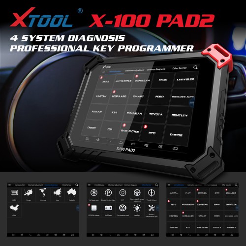 Xtool X-100 X100 PAD2 Pro Special Functions Expert with VW 4th & 5th IMMO