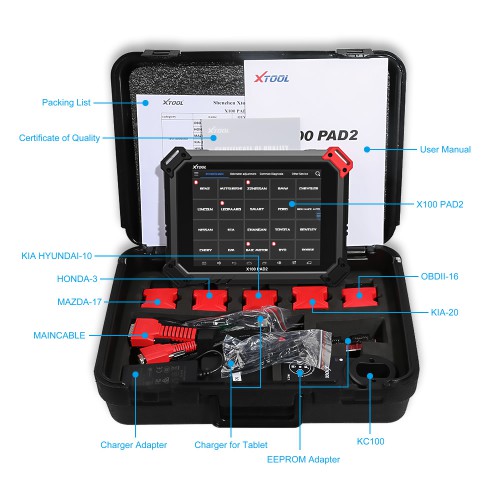 Xtool X-100 X100 PAD2 Pro Special Functions Expert with VW 4th & 5th IMMO
