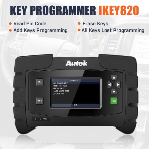 Autek IKey820 Key Programmer Universal Car自動車キープログラマーIkey820 製造停止