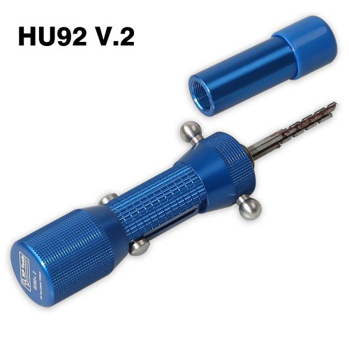 HU92 V.2 Professional Locksmith Tool for Audi VW HU92 Lock Pick and Decoder  2 in 1 Quick Open Tool