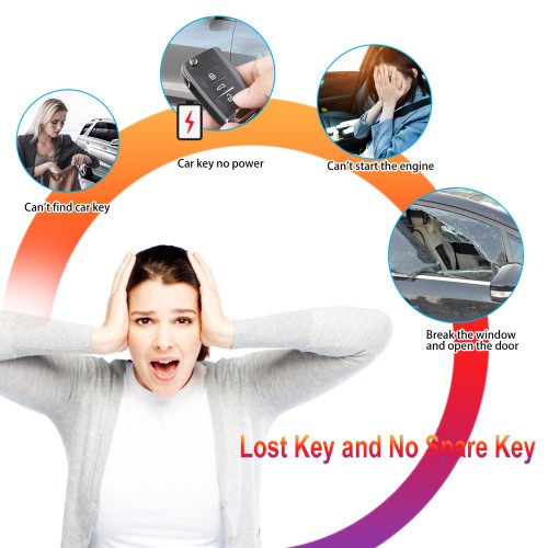 XHORSE XEMQB1EN MQB Style 3 Buttons Super Remote Key with Built-in Super Chip English Version 5pcs/lot