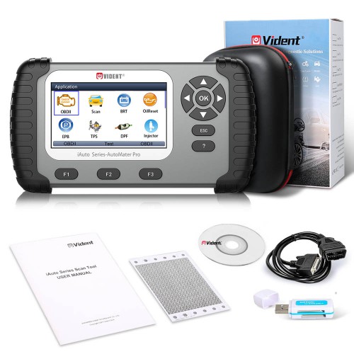 VIDENT iAuto708 Pro Professional All System Scan Tool OBDII Scanner Car Diagnostic Tool日本語対応