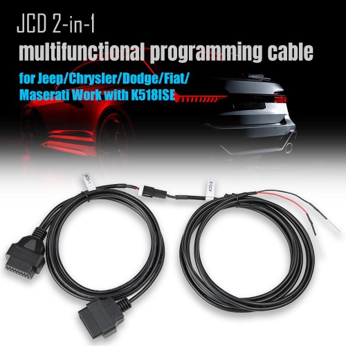 Lonsdor JCD 2 in 1 Chrysler Fiat Maserati Multifunctional Programming Cable for K518ISE K518S