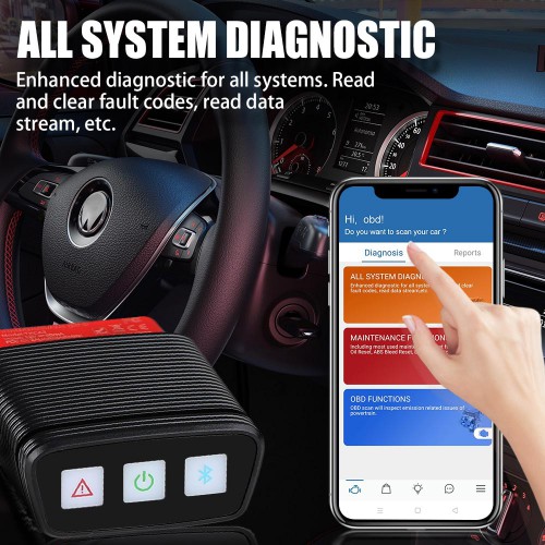 ThinkCar Pro Thinkdiag Mini OBD2 Full System Scanner With 5 Free Software