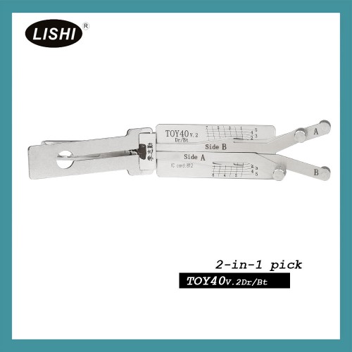 LISHI ピック開錠ツールLISHI TOY40 2-in-1 Auto Pick and Decoder for Old Lexus
