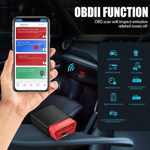 ThinkCar 2 Professional OBD2 Bluetooth for iOS Android Auto Scanner OBD 2 Car Diagnostic Code Reader Automotive Tool